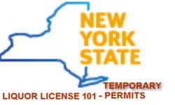 Temporary liquor license permit New York State pros cons